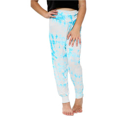Kids Girls Ali Baba Harem Trouser Tie Dye Print Fashion Trendy Leggings 5-13 Yrs