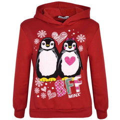 A2Z 4 Kids Unisexx Christmas Penguin Xmas Sweater Age 7 8 9 10 11 12 13 Yrs