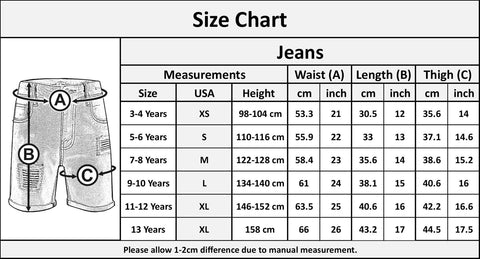 Kids Boys Ripped Dark Blue Denim Shorts Comfort Stretch Jeans Trouser Pants 5-13