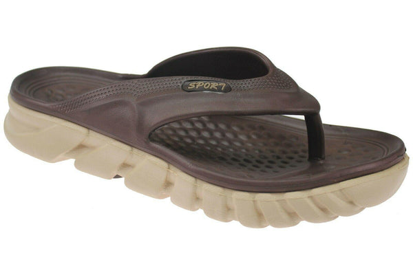 Mens Surfing Flip Flops Toe Post Sandals Thong Strap Summer Beach Sports Sliders