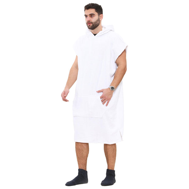 Adults Towel Poncho Bathrobe Ladies Gents Mens Gift - A2Z 4 Kids