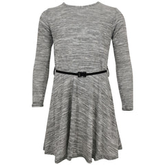 Kids Girls Skater Dress Summer Party Dance Long Sleeves Dresses Age 3-13 Years