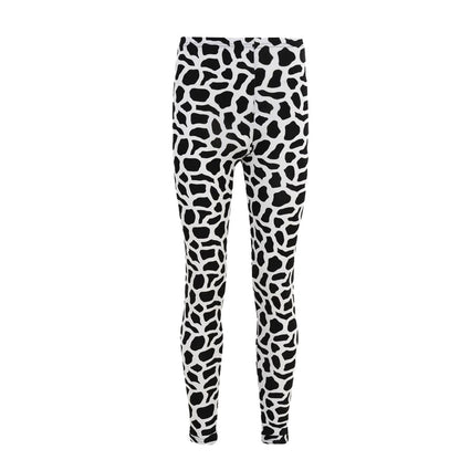 Girls Legging Kids Animal Giraffe Print Fashion Dance Leggings Age 7-13 Years