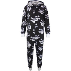 Kids Girls Boys Skull Print Crop Top Legging Skater Dress Halloween Costume 5-13