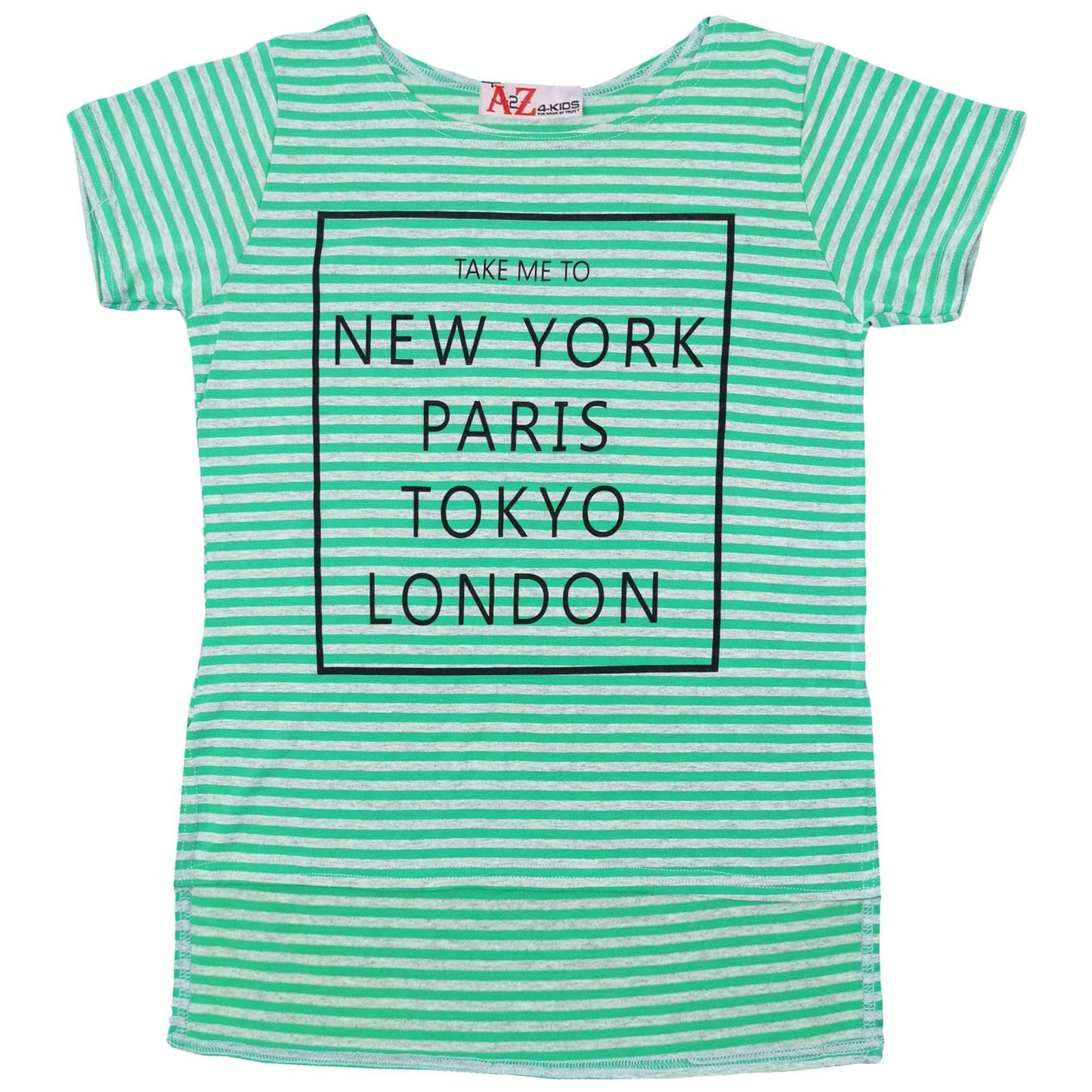 Kids Girls T-Shirt Soft Tank Top Tees Casual Tops Children New Age 7-13 Years