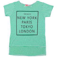 Kids Girls T-Shirt Soft Tank Top Tees Casual Tops Children New Age 7-13 Years