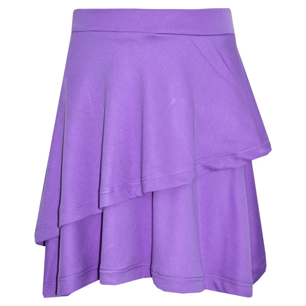 A2Z 4 Kids® Girls Skirt Kids Plain Color Fashion Dance Double Layer Party Skirts New Age 5 6 7 8 9 10 11 12 13 Years