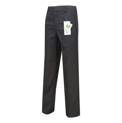 Kids Boys Teens School Uniform Pant Teflon Coated  Adjustable Reinforced Pants