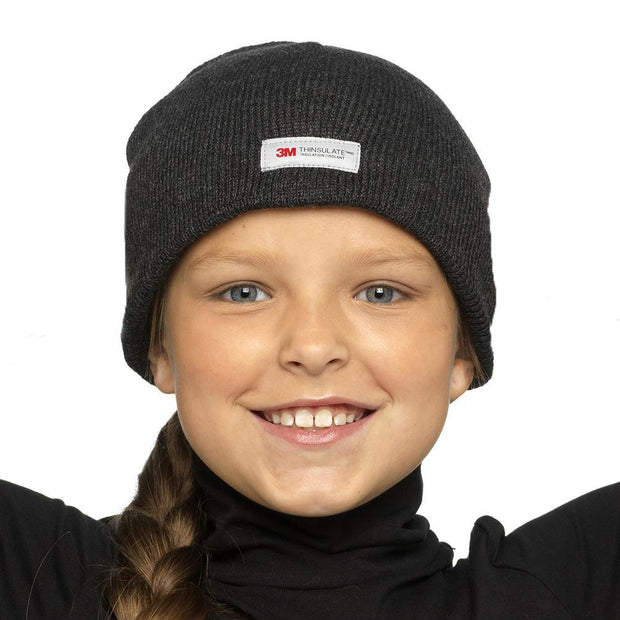 A2Z 4 Kids 3 Pack Hats Girls Boys Thinsulate Knit  Winter Thermal Warm Cozy Hats
