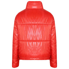 Girls Jacket Kids Wetlook Cropped Padded Quilted Puffer Bubble Jackets Coat 5-13
