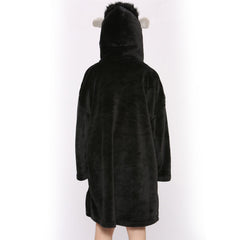 Unisex Men's Ladies Oversized Hoodie Printed Snuggle Super Soft Warm Blanket