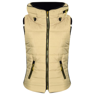 A2Z 4 Kids Kids Girls Boys Designer's Stone Sleeveless Hooded Padded Quilted Puffer Bubble Gilet Bodywarmer Jackets New Age 5 6 7 8 9 10 11 12 13 Yr