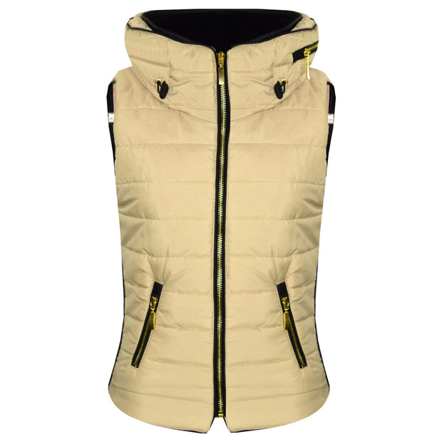 A2Z 4 Kids Kids Girls Boys Designer's Stone Sleeveless Hooded Padded Quilted Puffer Bubble Gilet Bodywarmer Jackets New Age 5 6 7 8 9 10 11 12 13 Yr