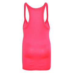 Kids Girls Childrens Vest Top Tank Top Fitted Age 5-6, 7-8, 9-10, 11-12,13 Years
