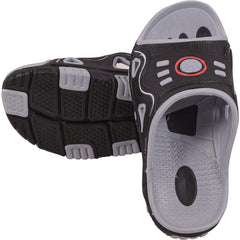 Mens Open Toe Sliders Slip On Beach Sandals Anti-Slip Pool Slides House Slippers