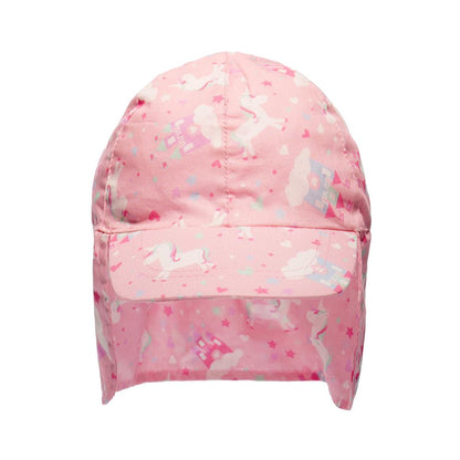 Kids Baby Toddlers Infants Cotton Legionnaire Summer Cap Visor Neck Flap Sun Hat
