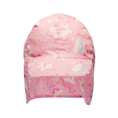 Kids Baby Toddlers Infants Cotton Legionnaire Summer Cap Visor Neck Flap Sun Hat