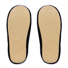 Ladies Ballet Slippers Embroidered Cat Face Comfortable Memory Foam Home Shoes