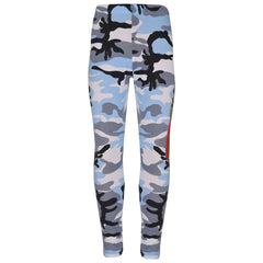 Girls Tops Kids Royalty Camouflage T Shirt Top & Legging Loungewear Set 7-13 Yr