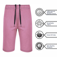Kids Girls 100% Cotton Shorts Casual Chino Shorts Knee Length Summer Lightweight