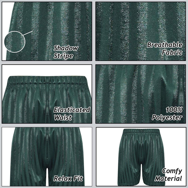 A2Z 4 Kids Shadow Stripe PE Shorts Pack of 2 Football Gym Shorts Age 2-13 Years