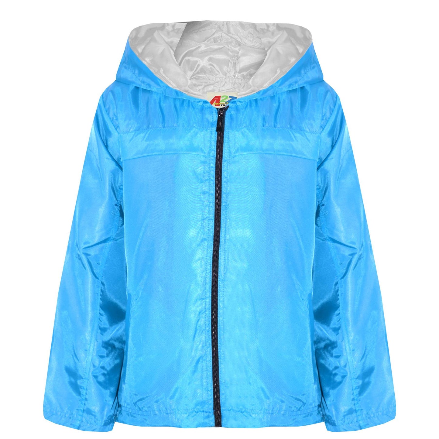 Girls Boys Raincoats Jackets Kids Waterproof Hooded Cagoule Age 5-13 Years
