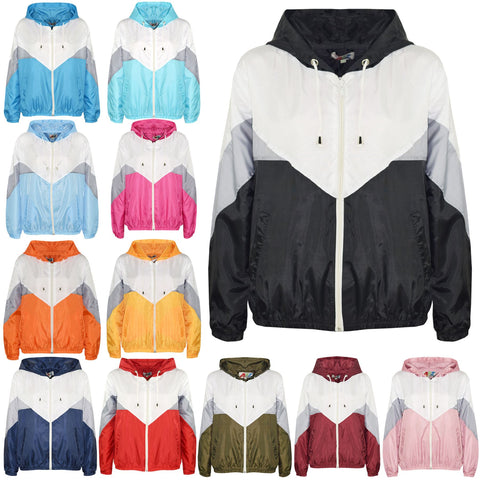 Girls Windbreaker Waterproof Raincoat Hooded Coat For Girls New Age 5-13 Years
