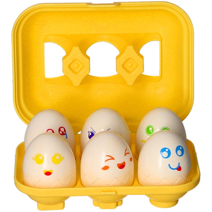 Kids Squeaky Matching Eggs Color Shape Educational Sorter Baby Toddler Kids Toys