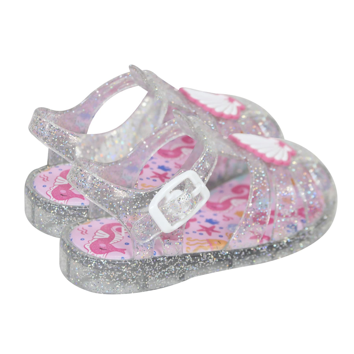 A2Z 4 Kids Girls Boys Jelly Sandals Summer Beach Pool Shoes Non-Slip PVC Sandal
