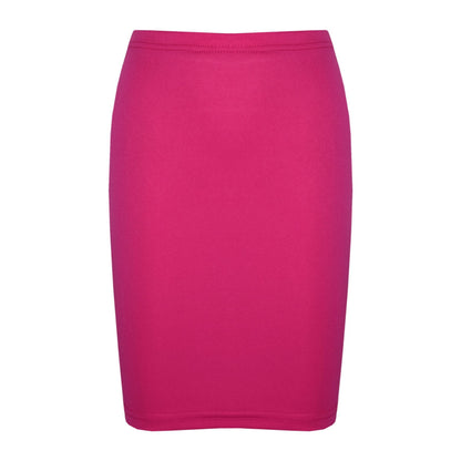Kids Girls Plain Pencil Skirt Trendy Summer Clothing Sets Age 5-13 Years