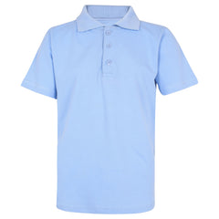 Kids Boys T Shirts Plain Polo Summer Fashion Soft Feel Tank Top & Tees 3-13 Year