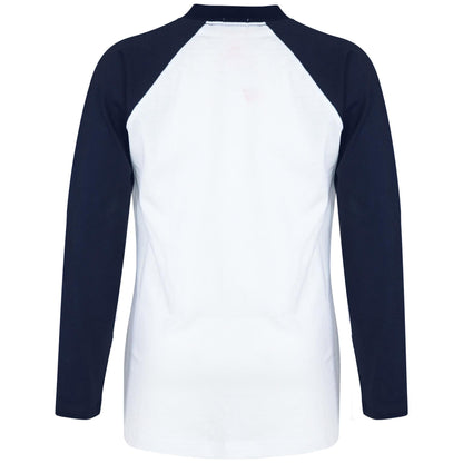 Kids Boys Girls T Shirts Plain Baseball Long Raglan Sleeves Sports Tees 2-13 Yrs