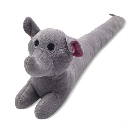 A2Z 3D Animal Face Draught Excluder 78cm Door Window Draft Wind Stopper for Dust