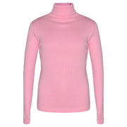 Kids Girls Polo Neck T Shirt Thick Cotton Turtleneck Jumper Long Sleeve Top 2-13