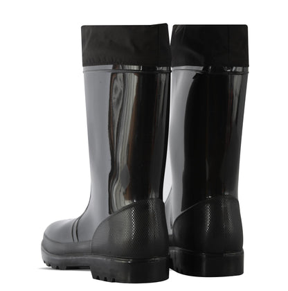 Kids Girls Boys Wellies Wellington Twin Tread Rainboot Non Slip Waterproof Shoes
