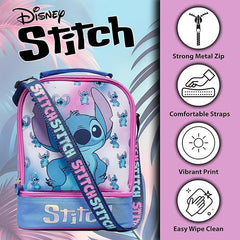 Kids Stitch Lunch Bag Officially Licensed Disney PE School Camping Lunch Bags