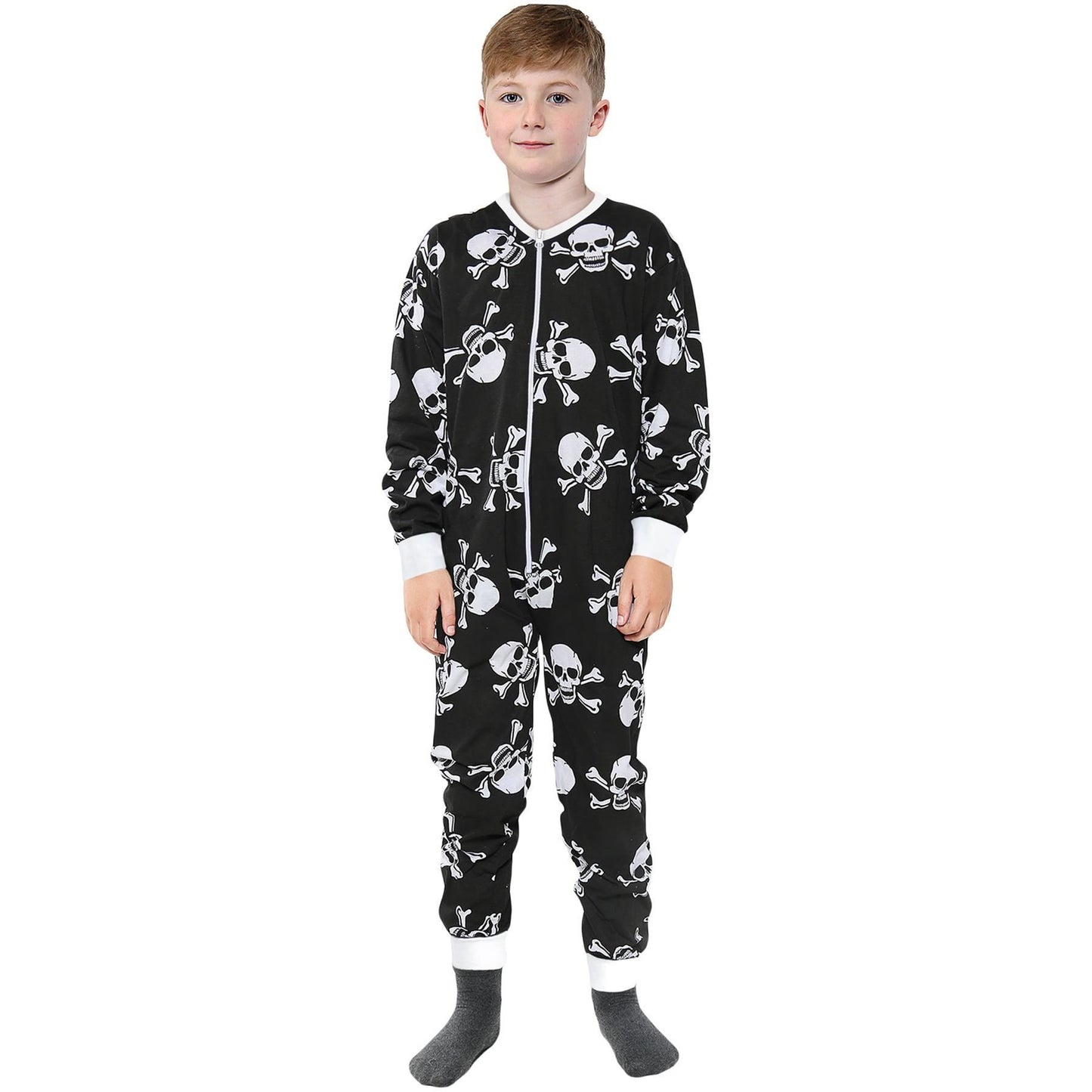 A2Z Onesie One Piece Kids Pyjamas Sleepsuit Leopard Print Costume For Girls