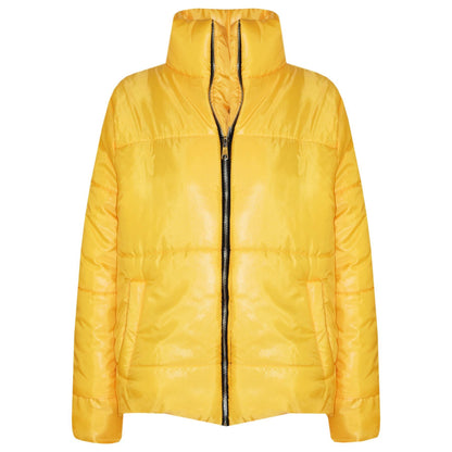 Girls Jacket Kids Wetlook Cropped Padded Quilted Puffer Bubble Jackets Coat 5-13