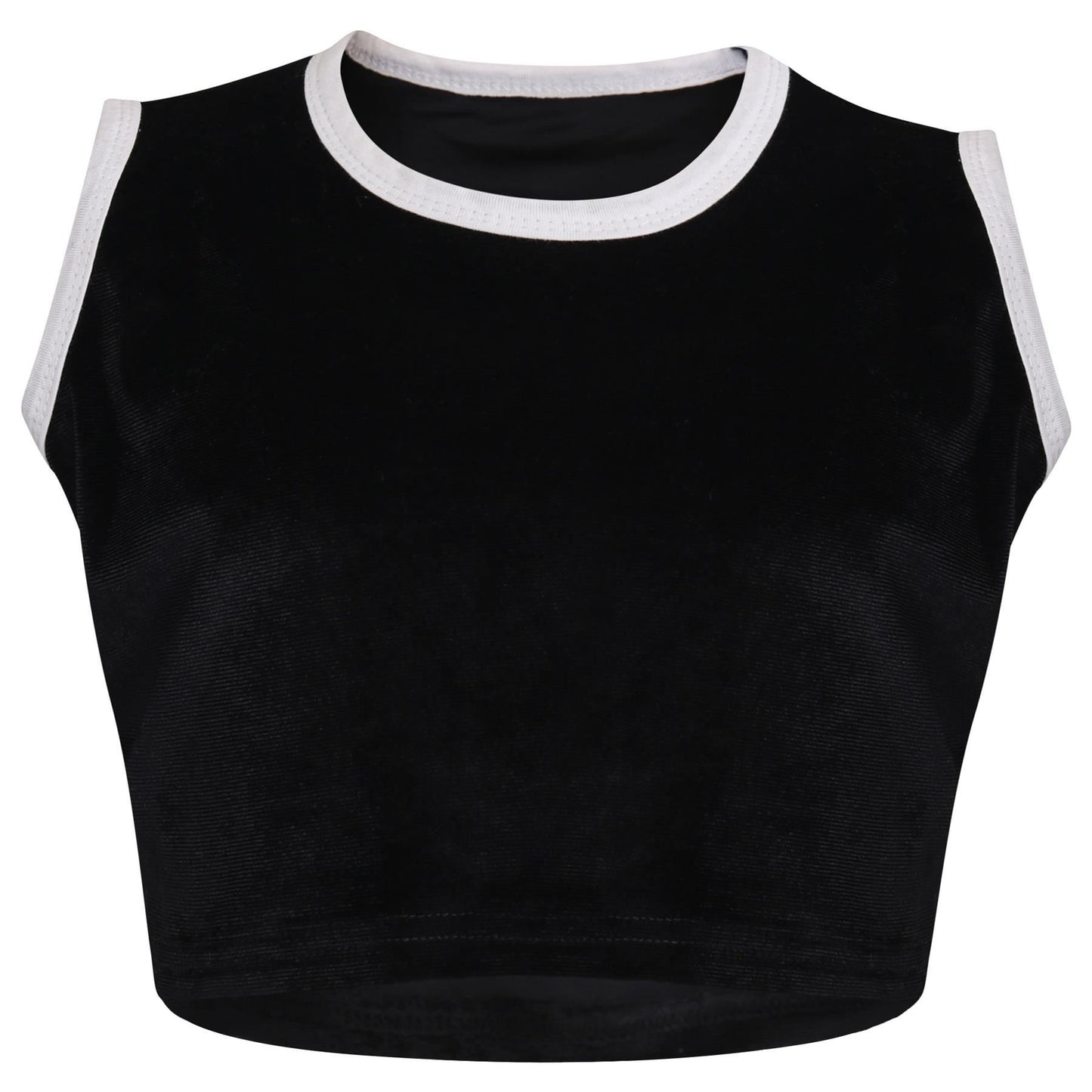 A2Z 4 Kids Girls Velour Crop Top Shorts Set Contrast Taped Outfit Clothing Sets