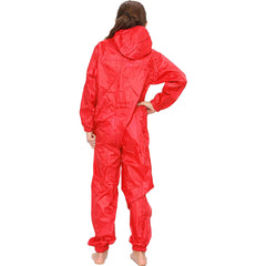 Girls Boys Raincoat Kids Puddle Suit Rainwear Waterproof Hooded Rainsuit 2-13 Yr
