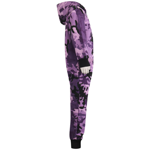 Kids Girls Boys A2Z Onesie One Piece Camouflage Print Jumsuit Playsuit 5-13 Year