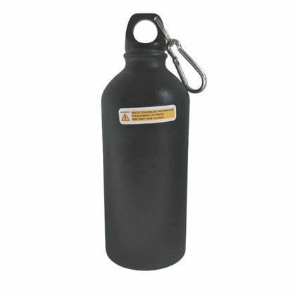 600ml Stainless Steel Water Bottle Matte Black Green Clip Travel Sports Gym