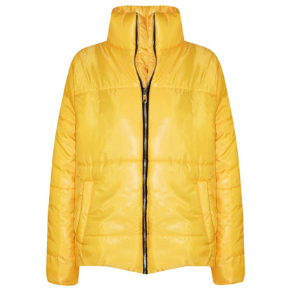 Girls Jacket Kids Wetlook Cropped Padded Quilted Puffer Bubble Jackets Coat 5-13