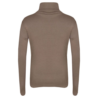 Kids Girls Polo Neck T Shirt Thick Cotton Turtleneck Jumper Long Sleeve Top 2-13