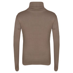 Kids Girls Polo Neck T Shirt Thick Cotton Turtleneck Jumper Long Sleeve Top 2-13
