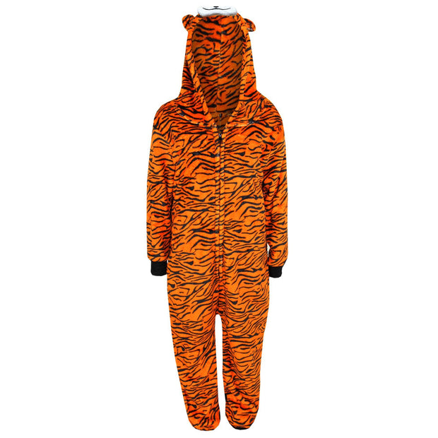 A2Z 4 Kids Girls Boys Tiger A2Z Onesie One Piece Tiger Cosplay Jumpsuit
