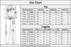 Kids Girls Sweat Suit Tracksuit Crop Top Trouser 2 Piece Lounge Suit