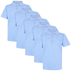 Kids Boys T Shirts Plain Polo Summer Fashion Soft Feel Tank Top & Tees 3-13 Year