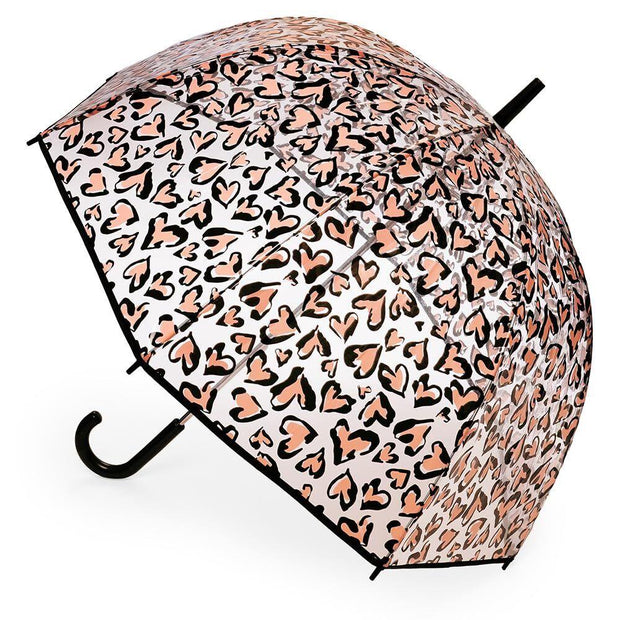 A2Z Ladies Transparent Dome Umbrella Wind and Rain Resist Outdoor Travel Brolly - A2Z 4 Kids