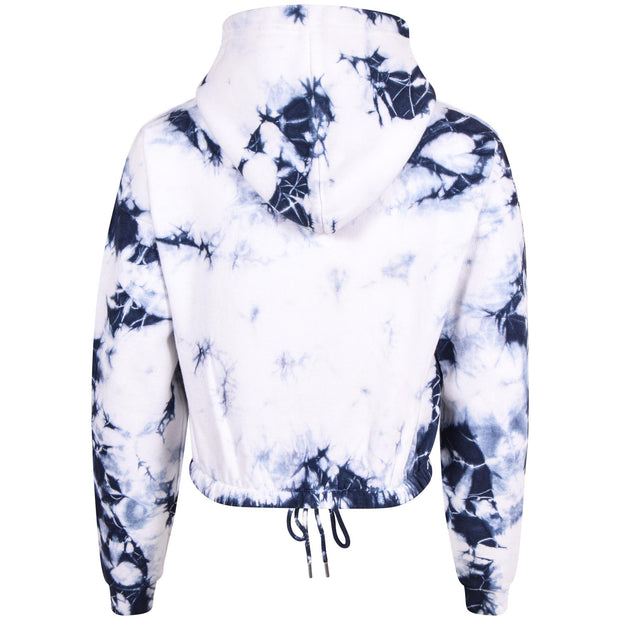 Kids Tie Dye Tracksuit Gym Cropped Hoodie Sweatpants Cord Set Girls Age 5-13